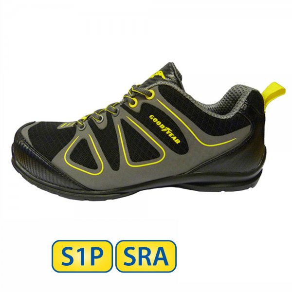 Metal free Goodyear S1P SRA Safety Shoes