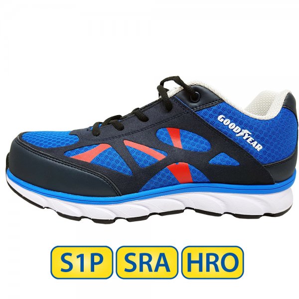 Metal free Goodyear S1P SRA HRO Safety Shoes