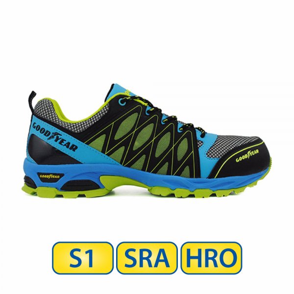 Metal free Goodyear S1 SRA HRO Safety Shoes