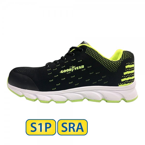 Metal free Goodyear S1P SRA Safety Shoes